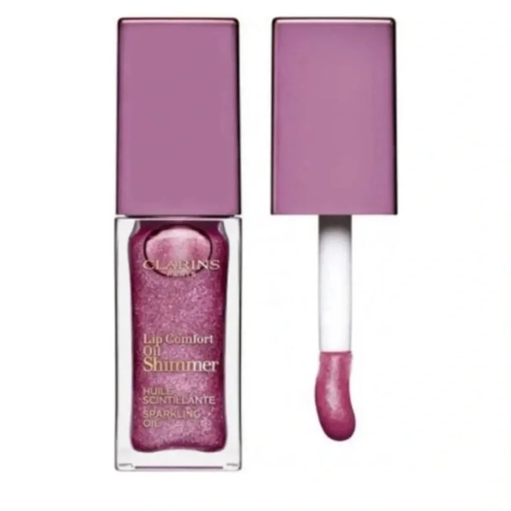Clarins Lip Oil Shimmer, Purple Rain, New in Box